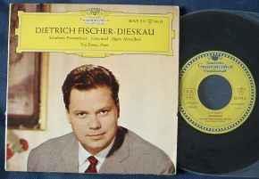 Dietrich Fischer-Dieskau Singt Lieder Von Franz Schubert - Vinile 7'' di Franz Schubert