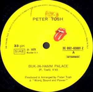 Buk-In-Hamm Palace - Vinile LP di Peter Tosh