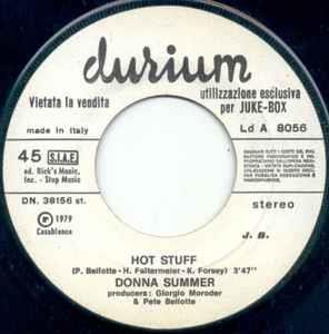 Donna Summer / Ann Steel: Hot Stuff / My Time - Vinile 7''