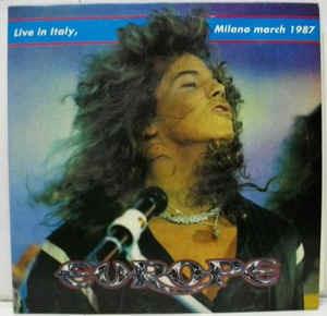 Live In Italy, Milano March 1987 - Vinile LP di Europe
