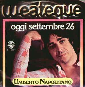 Oggi Settembre 26 - Vinile 7'' di Umberto Napolitano