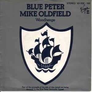 Blue Peter - Vinile 7'' di Mike Oldfield