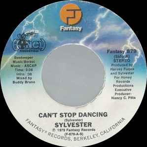 Can't Stop Dancing - Vinile 7'' di Sylvester