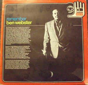 Remember Ben Webster - Vinile LP di Ben Webster