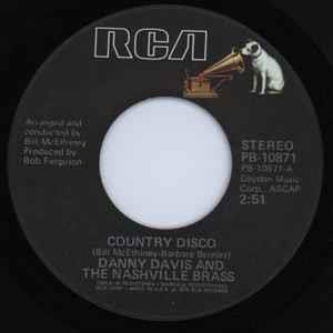 Danny Davis & The Nashville Brass: Country Disco / Disco Dante - Vinile 7''