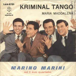 Kriminal Tango - Vinile 7'' di Marino Marini