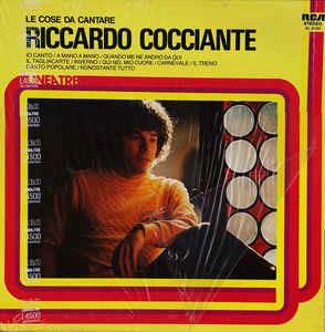 Le Cose Da Cantare - Vinile LP di Riccardo Cocciante