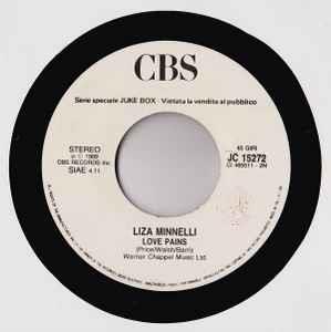 Love Pains / Sister - Vinile 7'' di Liza Minnelli,Bros