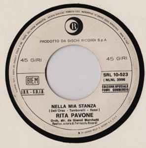 Nella Mia Stanza - Vinile 7'' di Rita Pavone