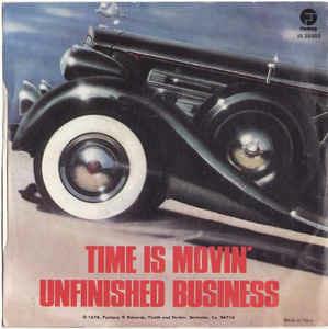 Time Is Movin' / Unfinished Business - Vinile 7'' di Blackbyrds