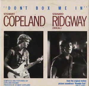 Don't Box Me In - Vinile 7'' di Stewart Copeland,Stan Ridgway