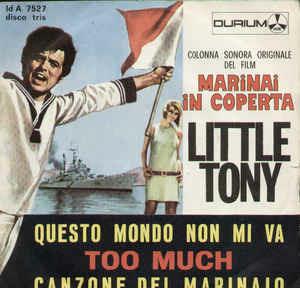 La Canzone Del Marinaio - Vinile 7'' di Little Tony