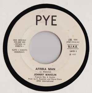 Afrika Man / Honky Tonk Train Blues - Vinile 7'' di Keith Emerson,Johnny Wakelin