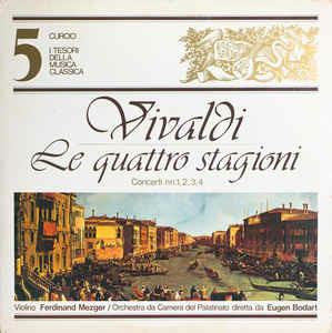 Le Quattro Stagioni Concerti No. 1, 2, 3, 4 - Vinile LP di Antonio Vivaldi
