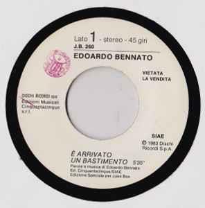 È Arrivato Un Bastimento - Vinile 7'' di Edoardo Bennato