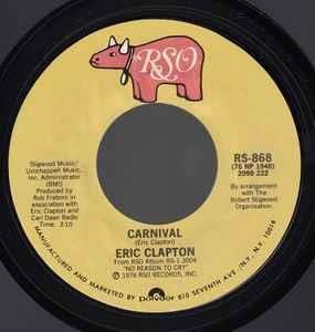 Carnival - Vinile 7'' di Eric Clapton