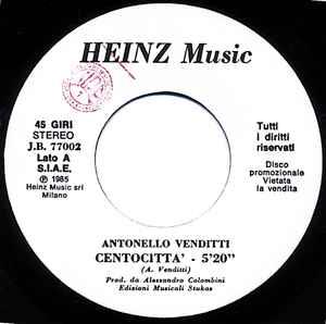 Centocittà / Cosa Ci Fai Nella Mia Vita - Vinile 7'' di Antonello Venditti,Goran Kuzminac