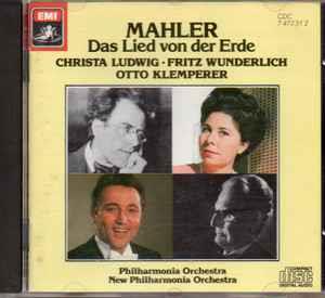 Das Lied Von Der Erde - CD Audio di Gustav Mahler,Otto Klemperer