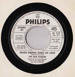 Never Ending Song Of Love / Fire And Ice - Vinile 7'' di Demis Roussos,New Seekers