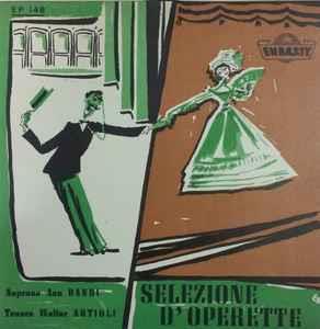 Ann Bandi, Walter Artioli, Orchestra Umberto Casè: Selezioni D'Operette - Vinile 7''