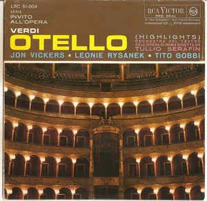 Otello - Vinile 7'' di Giuseppe Verdi