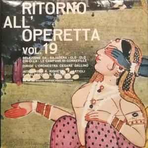 Ritorno All'Operetta Vol. 19 - Vinile 7''