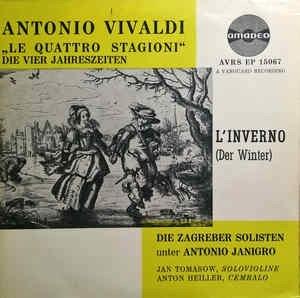 Zagrebacki Solisti Unter Antonio Janigro: L'inverno (Der Winter) - Vinile 7''