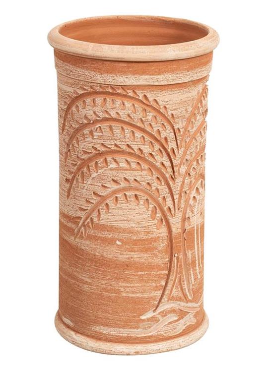 Vaso portaombrelli in terracotta 100% Made in Italy interamente lavorata a  mano - Biscottini - Idee regalo | IBS