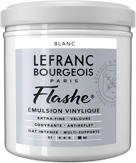 Colore acrilico extra-fine Lefranc & Bourgeois Flashe 125ml serie 1 001  Bianco di titanio - Lefranc & Bourgeois - Cartoleria e scuola | IBS