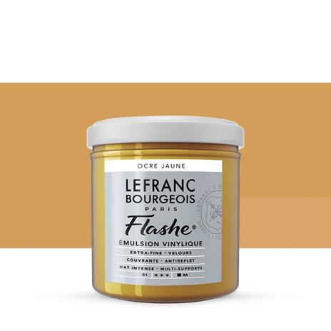 Acrilico Lefranc Flashe Colour 125ml -giallo Ocra