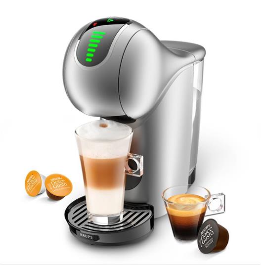 Krups Genio S Plus Nescafé Dolce Gusto KP440E10 Macchina per Caffè Espresso  e Altre Bevande, Automatica, Grigio - Krups - Casa e Cucina | IBS