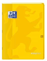 Oxford 400100060 Easybook quaderno spillati 24 x 32 cm 96 pagine 90 g Grandi seyès Giallo