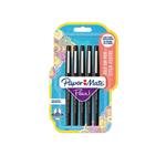 Papermate Flair Original marcatore Medio Nero 5 pezzo(i)