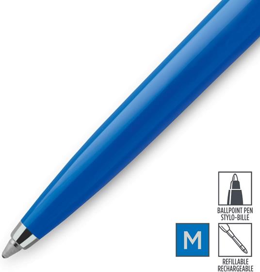 Penna a sfera Parker Jotter M Blu - 3