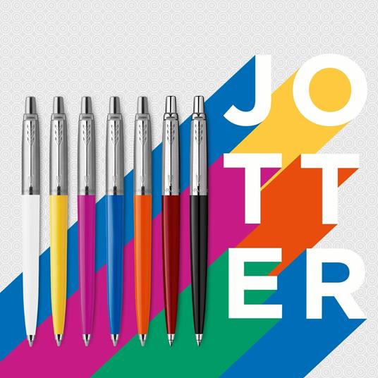 Penna a sfera Parker Jotter M Blu - Parker - Cartoleria e scuola