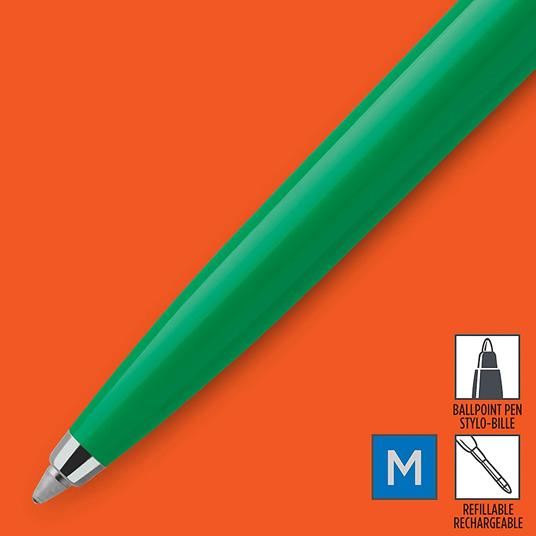 Penna a sfera Parker Jotter M Verde - Parker - Cartoleria e scuola