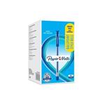 Penne a sfera con cappuccio Paper Mate PM Brite 0,7 mm Blu Conf. 50 pezzi - 2084374