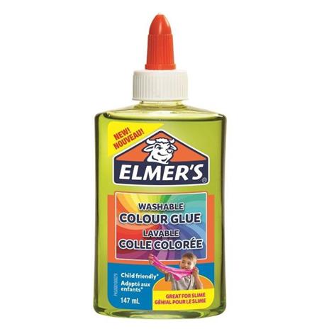 Elmer's Colla Liquida Colore VERDE TRANSLUCIDO. Flacone da 147 ml - 2