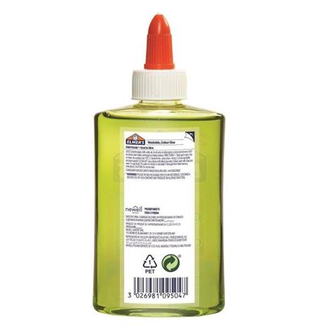 Elmer's Colla Liquida Colore VERDE TRANSLUCIDO. Flacone da 147 ml - 4