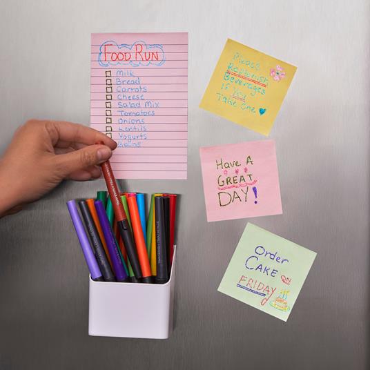 Paper Mate Flair, penne con punta in feltro, colori metallici, Colori assortiti, a punta media (0,7 mm) 12 pezzi - 8