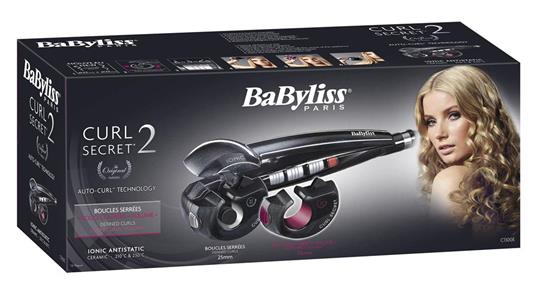 BaByliss Curl Secret 2 Ferro arricciacapelli automatico Caldo Nero 2,5 m -  BaByliss - Casa e Cucina | IBS
