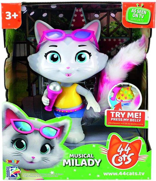 44 Gatti Musical Milady Cantante - Smoby - Cartoons - Giocattoli | IBS