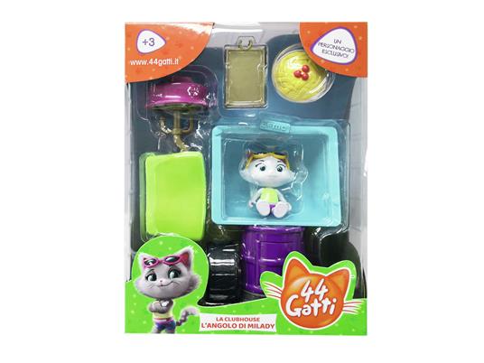 44 Gatti. Playset Deluxe Con Personaggio 8 Cm - 2