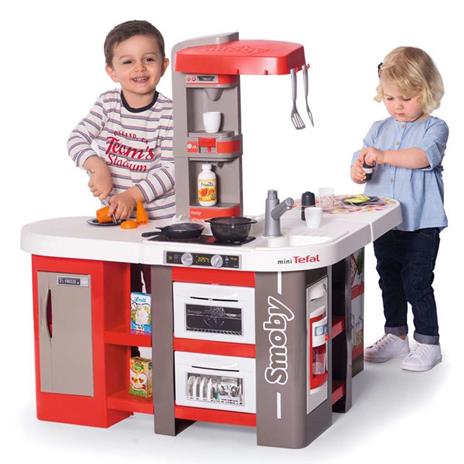 Smoby Cucina Giocattolo 39 pz Tefal Bubble Kitchen XXL