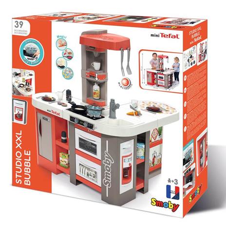 Smoby Cucina Giocattolo 39 pz Tefal Bubble Kitchen XXL - 6