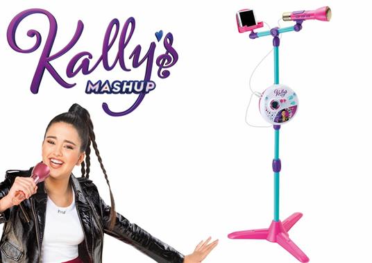 KallyS Mashup Microfono Con Asta 3 in 1 - Smoby - Karaoke - Giocattoli | IBS