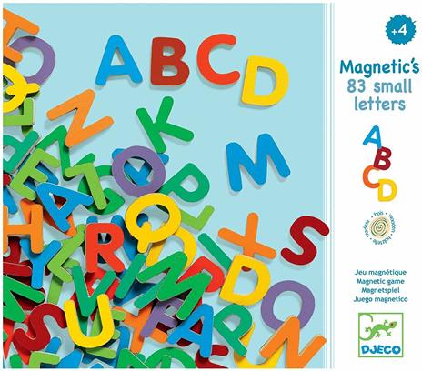 Lettere Magnetiche Piccole in Legno - 5