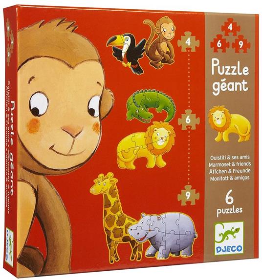 Puzzle 6 Pezzi. Marmoset & Friends - 9