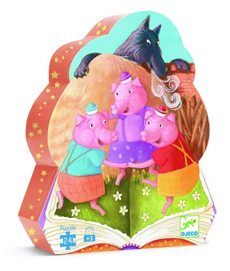 Puzzle - The 3 Little Pigs 24pz - 2