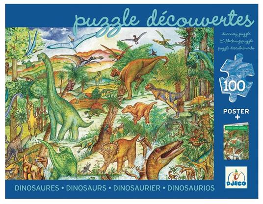 Dinosaurs 100 pcs + booklet - 7